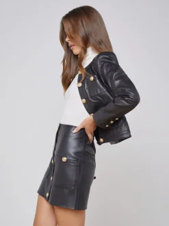 L'AGENCE All Things Black|Back in Stock|Jayde Jacket Black