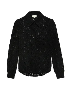 L'AGENCE All Things Black|Blouses & Tops|Jenica Lace Blouse Black