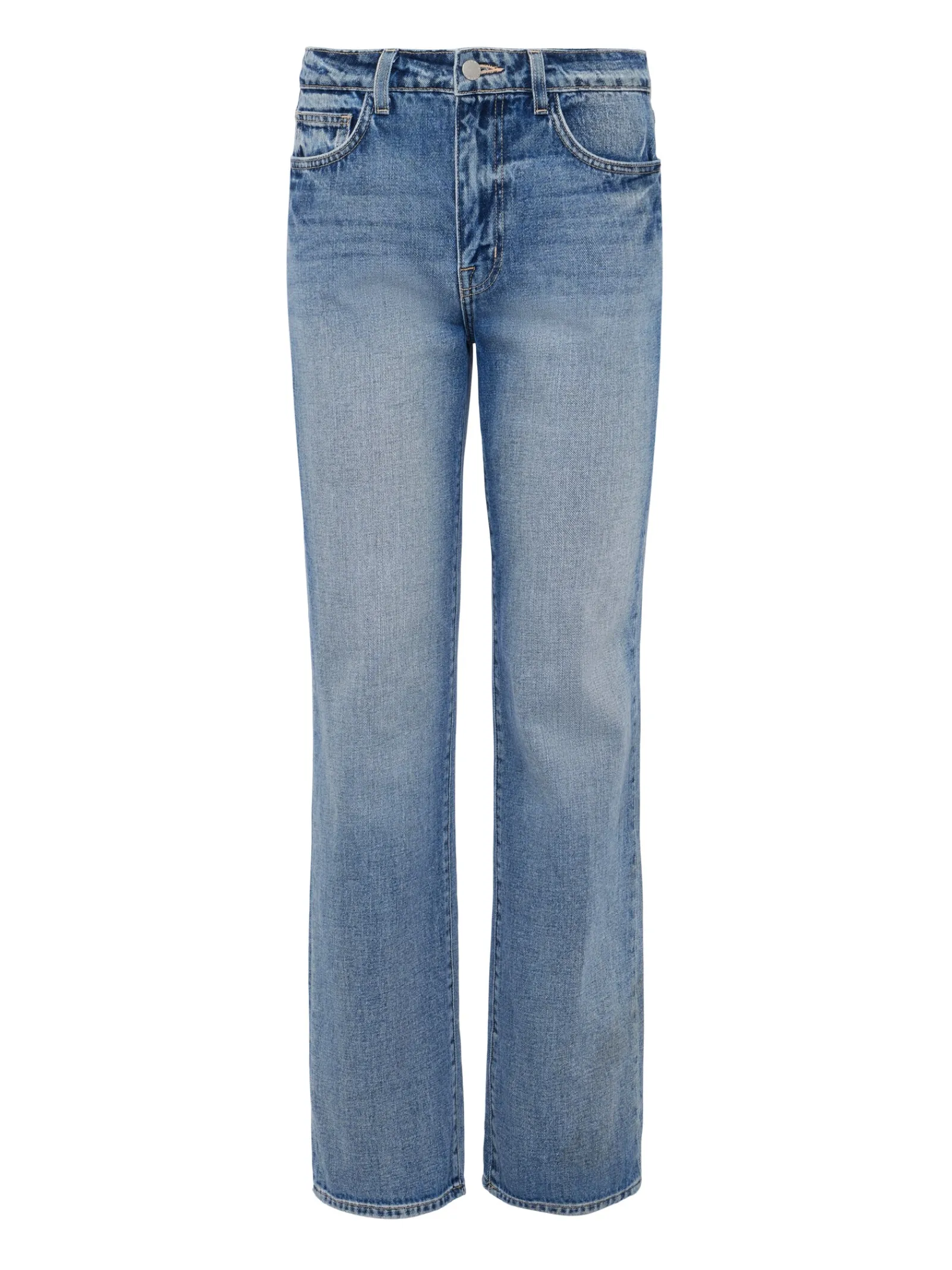 L'AGENCE Straight|Aged Denim|Jones Ultra High-Rise Stovepipe Jean Ravine