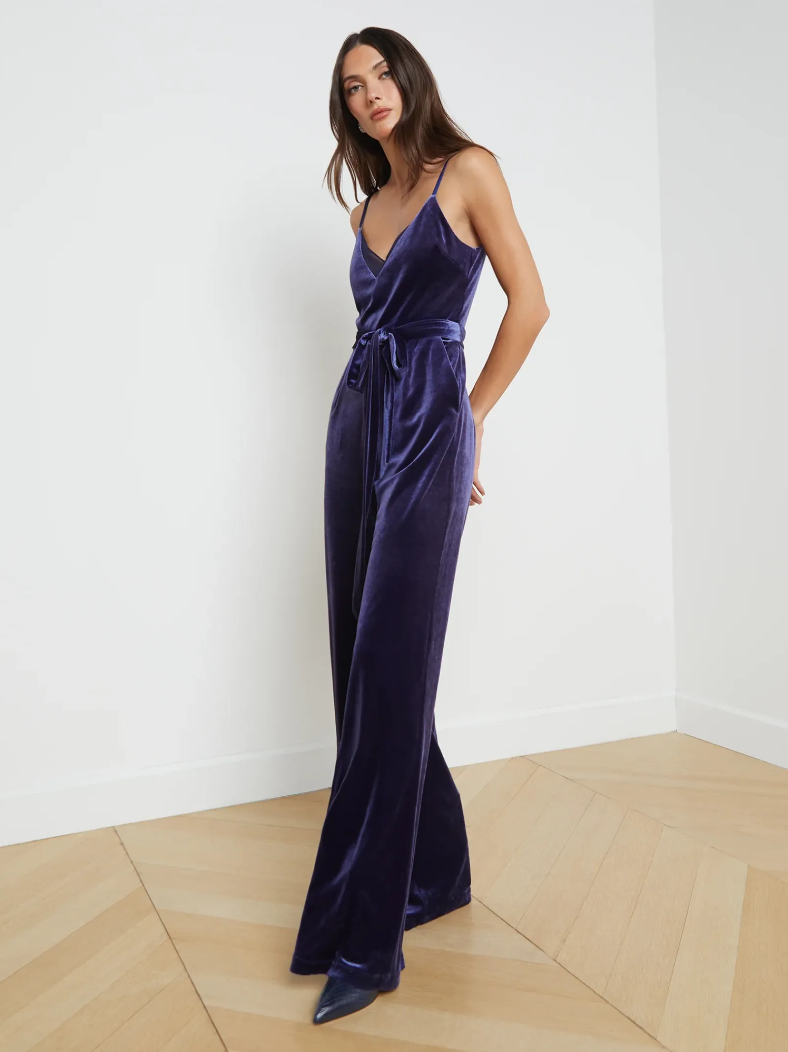 L'AGENCE Online Exclusives|Dresses & Jumpsuits|Justice Jumpsuit Midnight