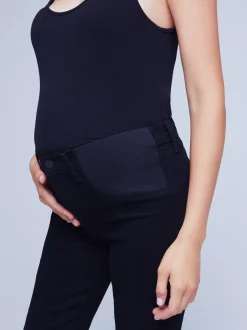 L'AGENCE All Things Black|Online Exclusives|Jyothi Maternity Jean Noir