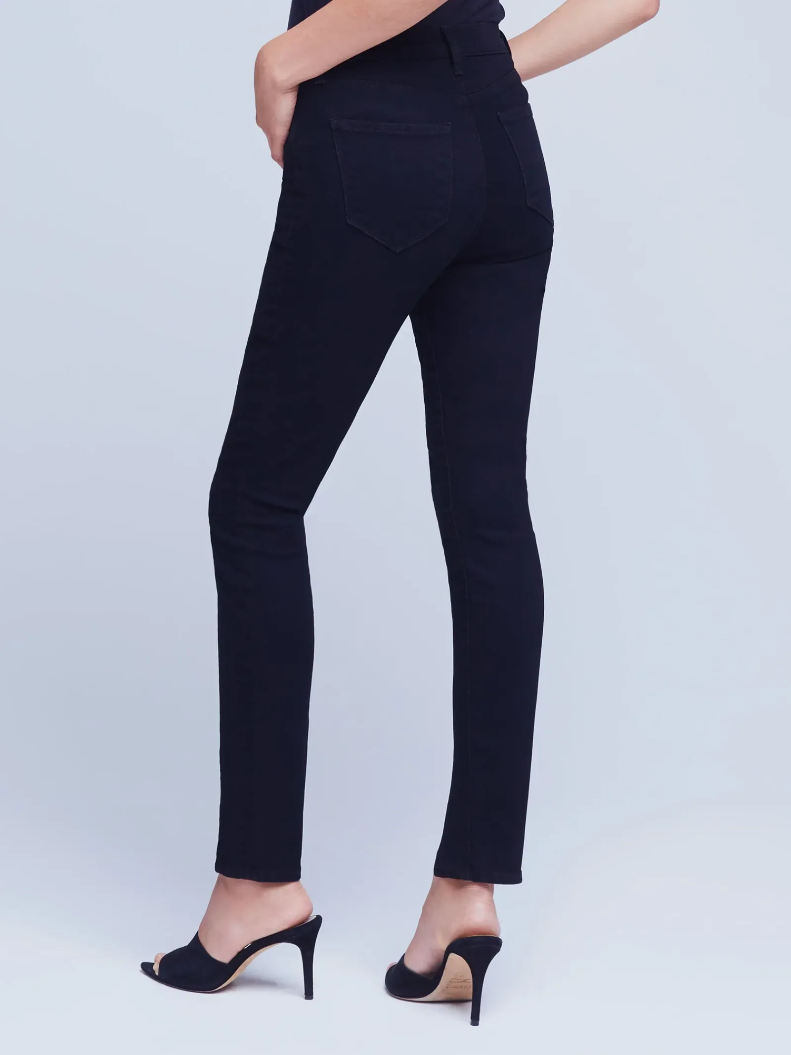 L'AGENCE All Things Black|Online Exclusives|Jyothi Maternity Jean Noir