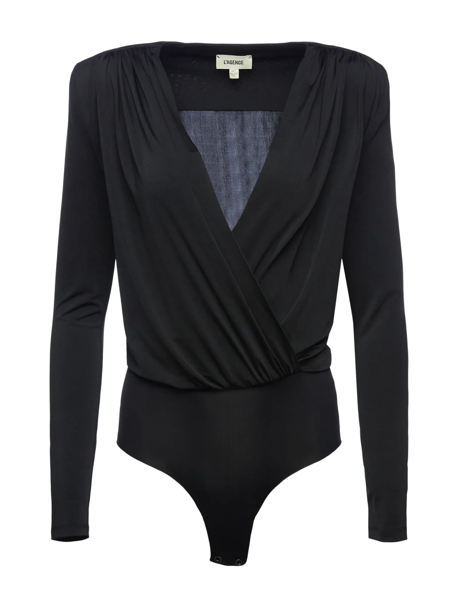 L'AGENCE All Things Black|Blouses & Tops|Kallie Bodysuit Black