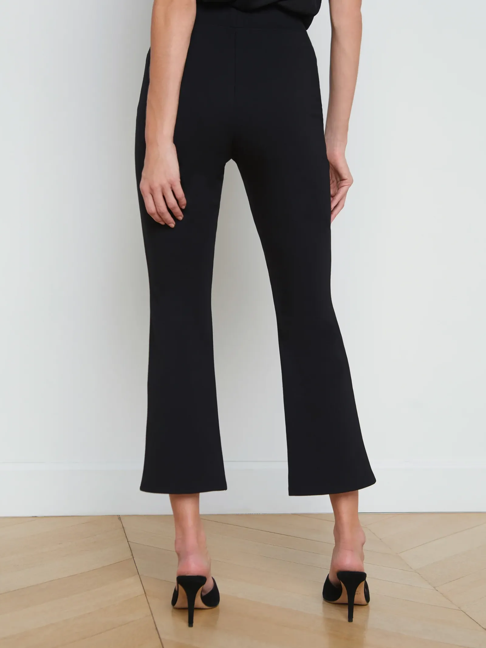 L'AGENCE All Things Black|Sets|Kayden Pull-On Kick Flare Pant Black