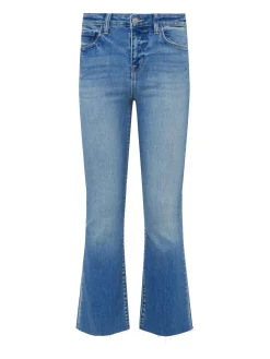 L'AGENCE Flare & Bootcut|Spring Collection|Kendra Cropped Flare Jean Alameda