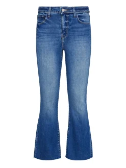 L'AGENCE Petite|Flare & Bootcut|Kendra Cropped Flare Jean Cambridge