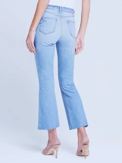 L'AGENCE Petite|Flare & Bootcut|Kendra Cropped Flare Jean Canyon