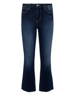 L'AGENCE Petite|Flare & Bootcut|Kendra Cropped Flare Jean Columbia