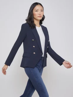 L'AGENCE Essentials|Blazers & Jackets|Kenzie Blazer Midnight