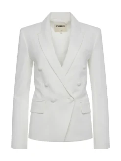 L'AGENCE Nouveau Whites|Sets|Kenzie Blazer White/White