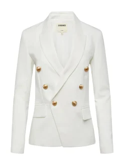 L'AGENCE Nouveau Whites|Sets|Kenzie Blazer Ivory