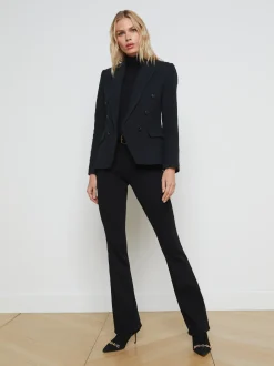 L'AGENCE All Things Black|Blazers & Jackets|Kenzie Tweed Blazer Black/Black
