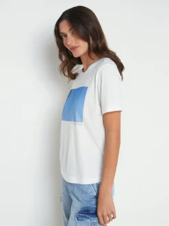 L'AGENCE Tees|Leilani Maui Moon Tee White