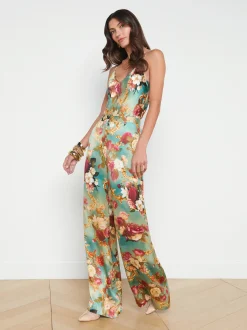 L'AGENCE Sets|Spring '24 Catalog|Lexi Silk Camisole Small Multi Rococo