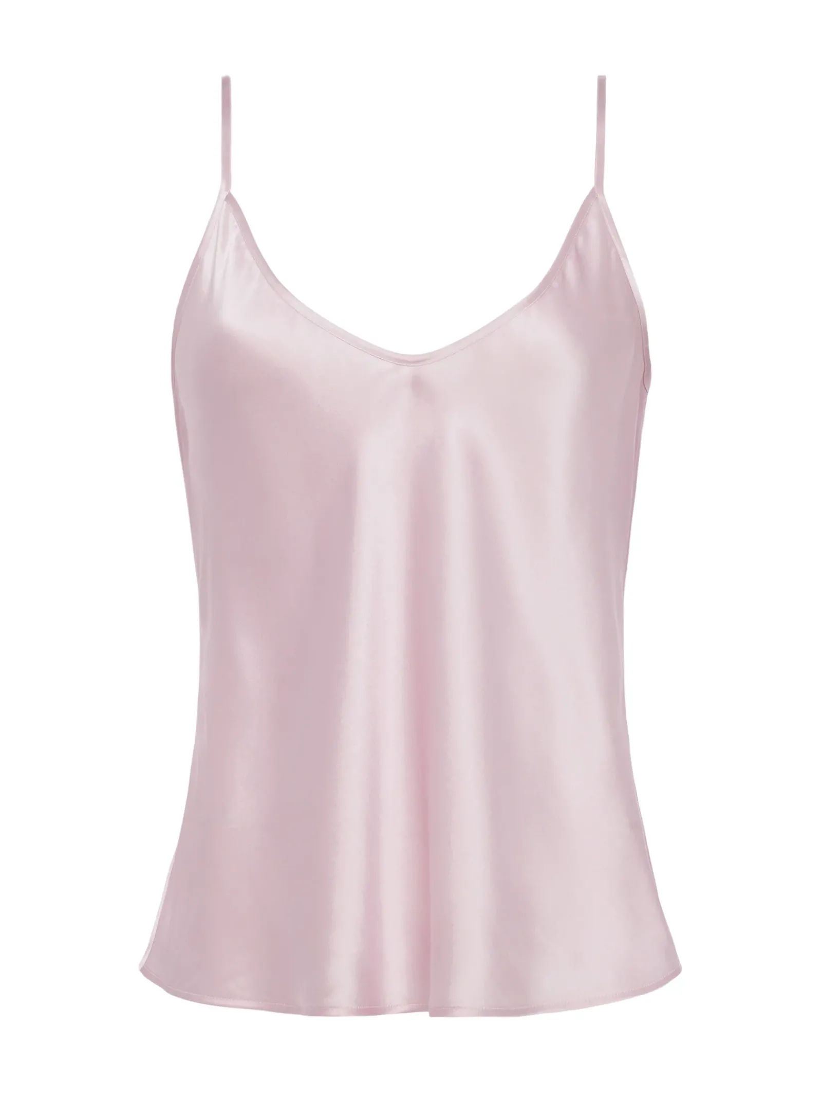 L'AGENCE Online Exclusives|Spring Collection|Lexi Silk Camisole Lilac Snow