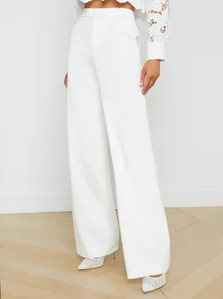 L'AGENCE Nouveau Whites|Spring '24 Catalog|Livvy Straight-Leg Trouser White