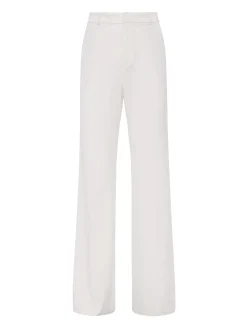 L'AGENCE Nouveau Whites|Spring '24 Catalog|Livvy Straight-Leg Trouser White