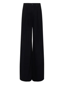 L'AGENCE All Things Black|Wide & Relaxed|Lorenza Jean Noir