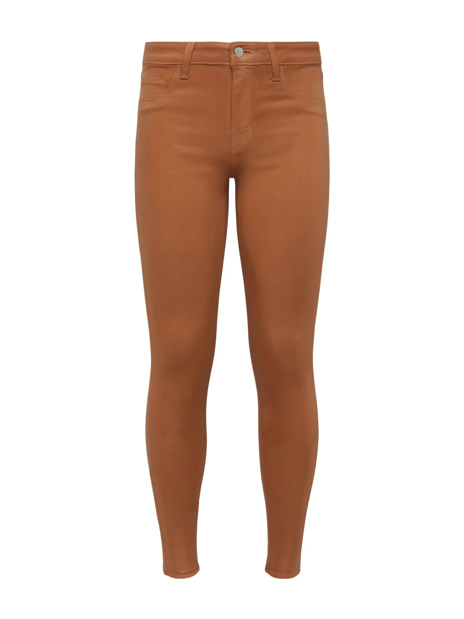 L'AGENCE Petite|Skinny|Margot Coated Skinny Jean Java Coated