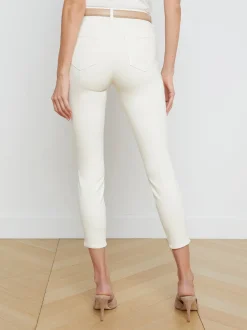 L'AGENCE Nouveau Whites|Petite|Margot Skinny Jean Vintage White