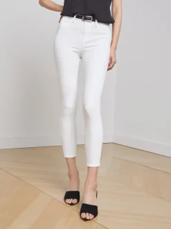 L'AGENCE Nouveau Whites|Petite|Margot Skinny Jean Blanc