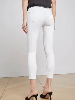 L'AGENCE Nouveau Whites|Petite|Margot Skinny Jean Blanc