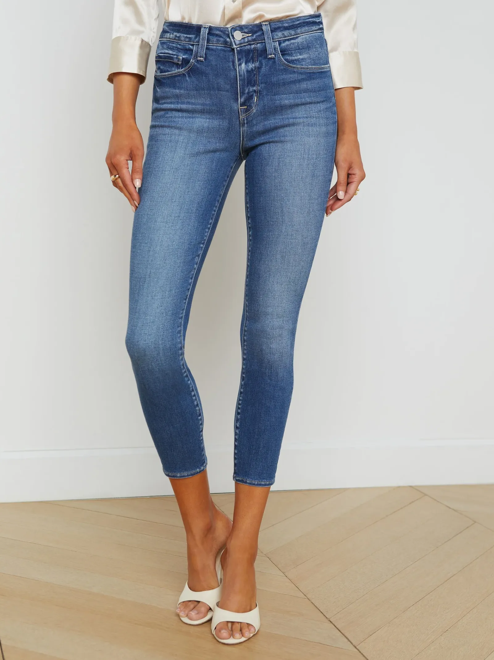 L'AGENCE Petite|Skinny|Margot Skinny Jean Cambridge