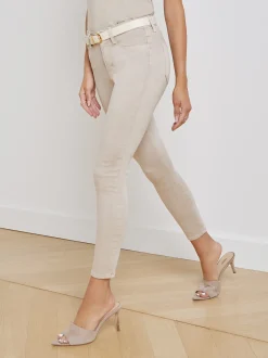 L'AGENCE Petite|Skinny|Margot Skinny Jean Biscuit