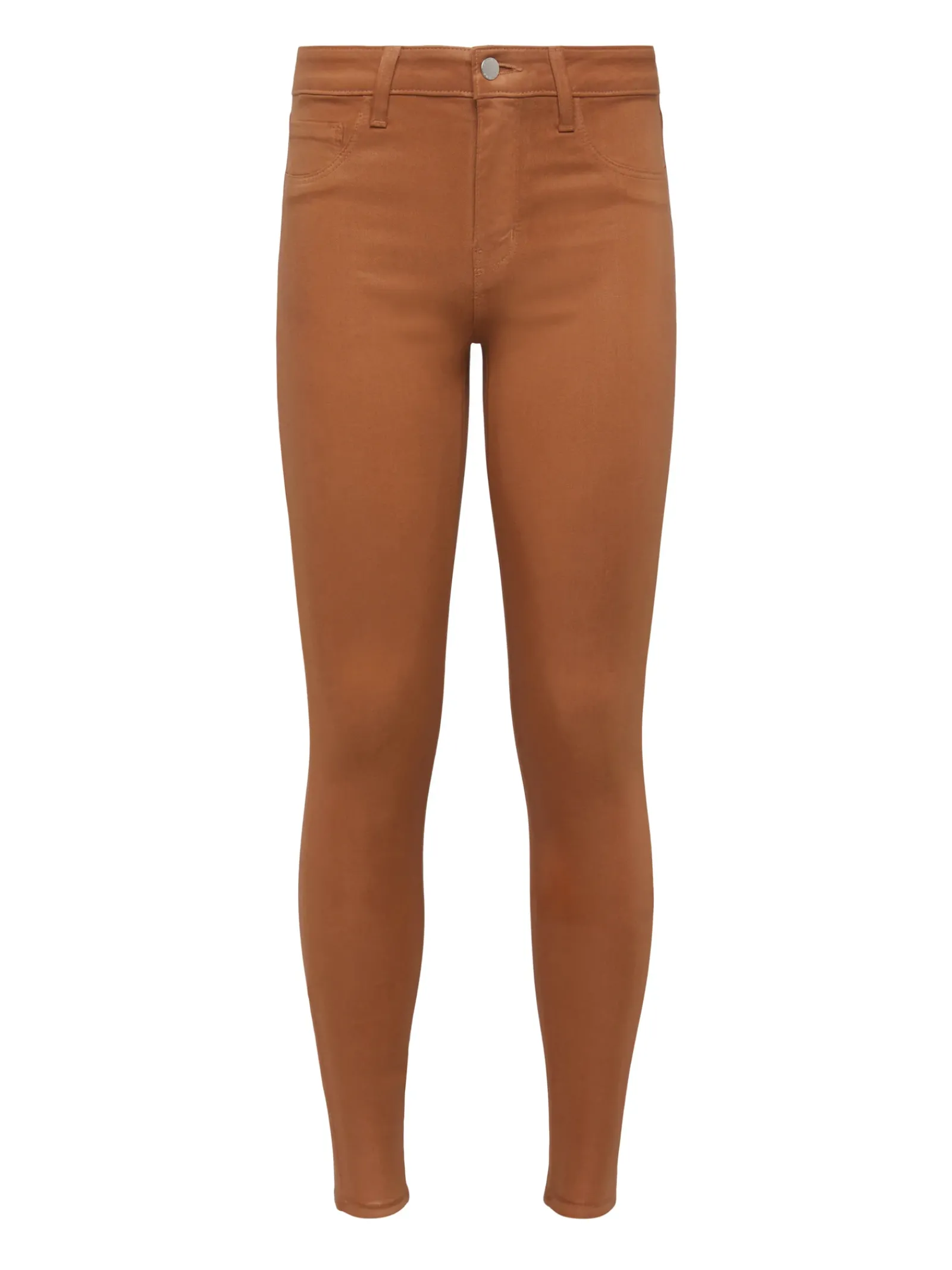 L'AGENCE Skinny|Coated Denim|Marguerite Coated Jean Java Coated