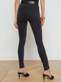 L'AGENCE Skinny|Essentials|Marguerite Jean Dark Graphite