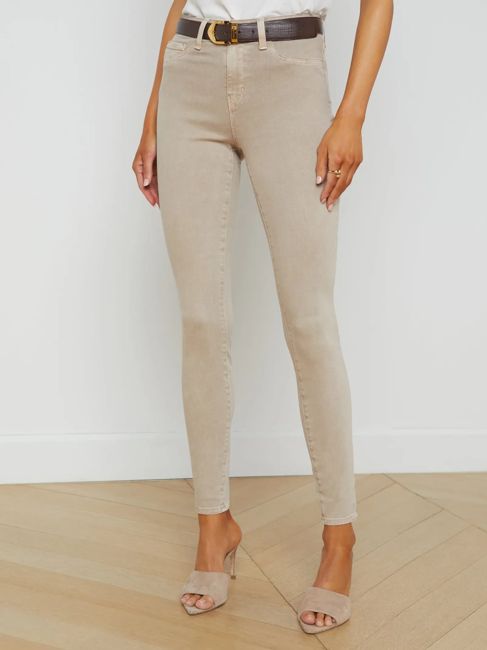 L'AGENCE Back in Stock|Skinny|Marguerite Jean Biscuit