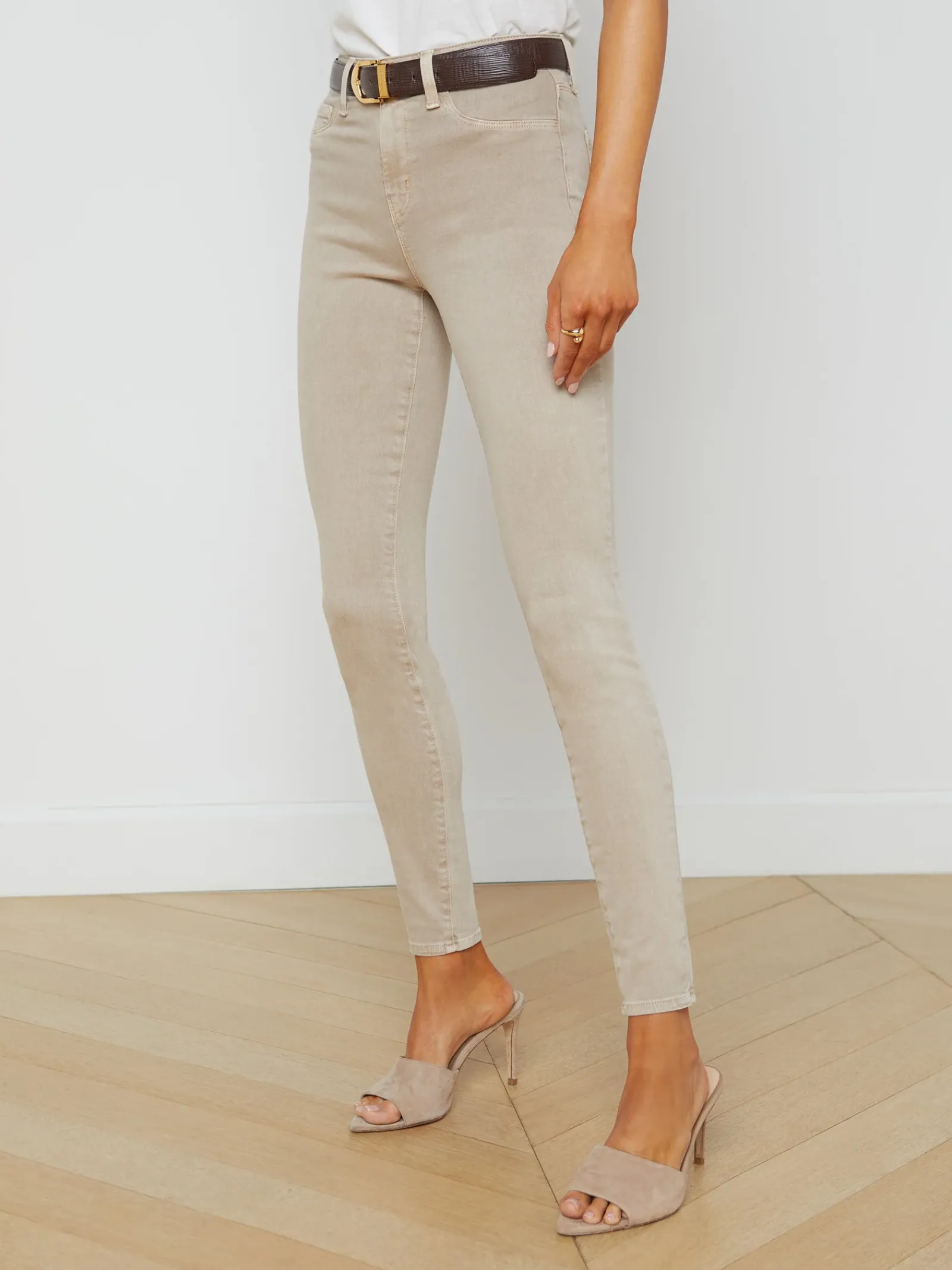 L'AGENCE Back in Stock|Skinny|Marguerite Jean Biscuit