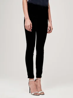 L'AGENCE All Things Black|Marguerite Velvet Jean Noir