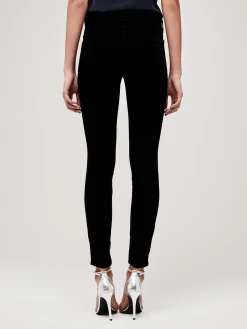 L'AGENCE All Things Black|Marguerite Velvet Jean Noir