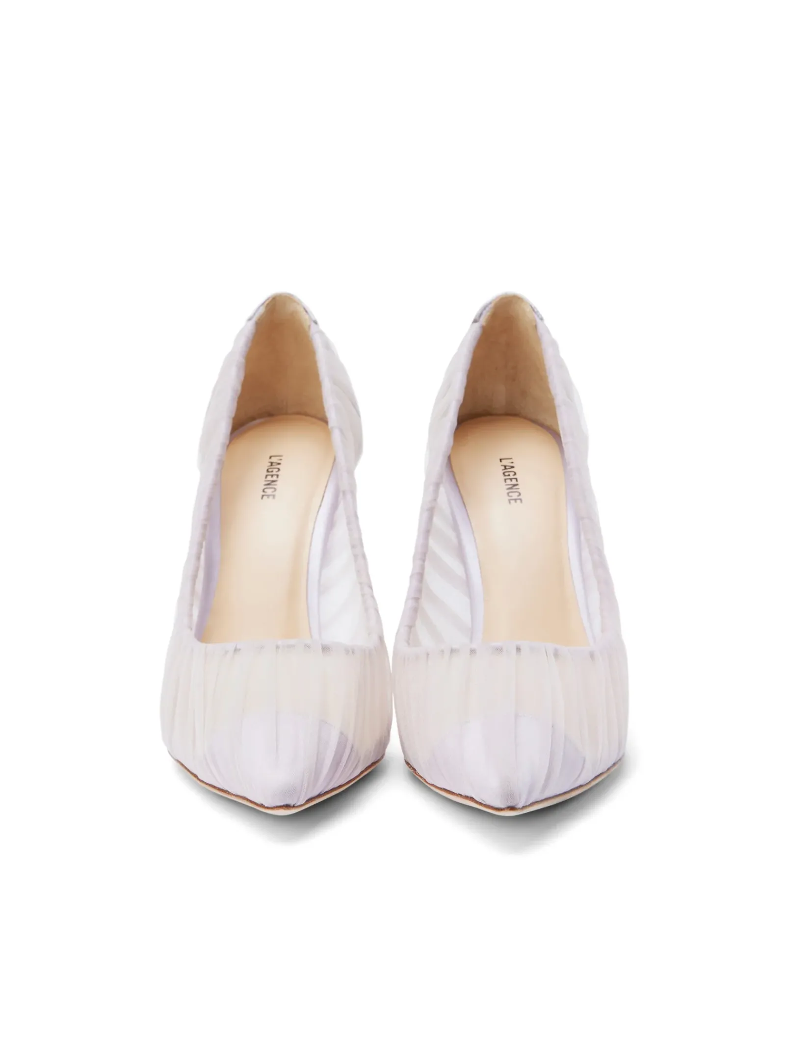 L'AGENCE Resort Collection|Heels & Pumps|Marie Pump Lilac Tulle/Satin
