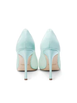 L'AGENCE Resort Collection|Heels & Pumps|Marie Pump Mint Tulle/Satin