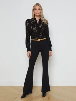 L'AGENCE All Things Black|Flare & Bootcut|Marty Pant Black