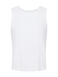 L'AGENCE Spring Collection|Camisoles & Tanks|Mikaela Cotton Tank Soft White