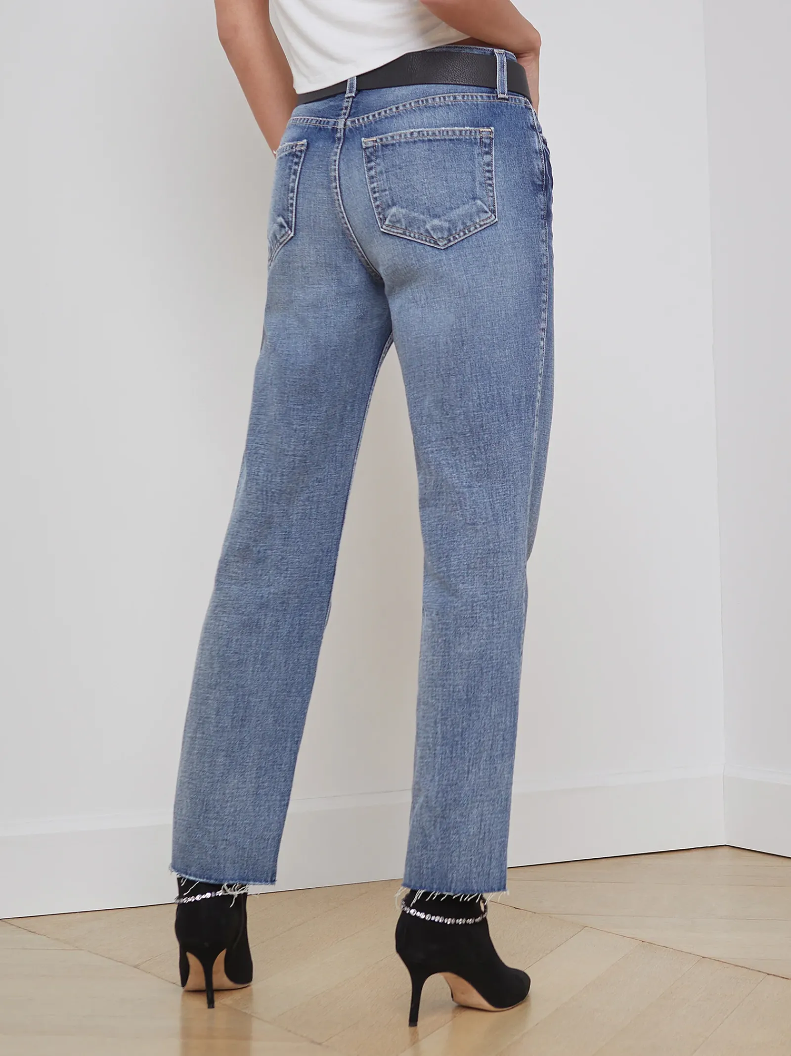 L'AGENCE Spring '24 Catalog|Straight|Milana Slouchy Stovepipe Jean Granada