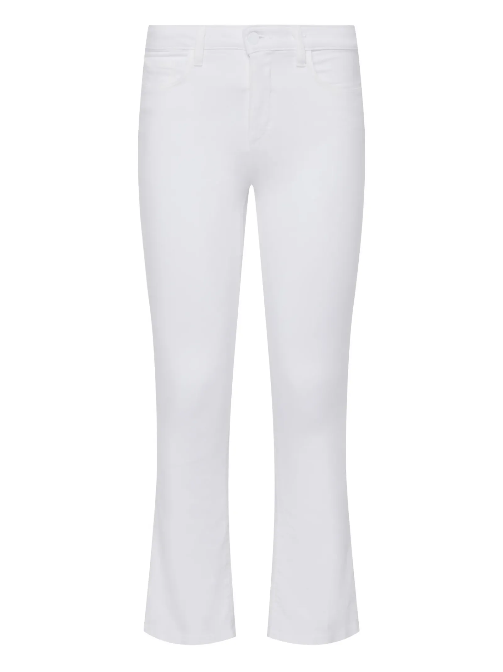 L'AGENCE Spring '24 Catalog|Petite|Mira Cropped Micro Boot Jean Blanc