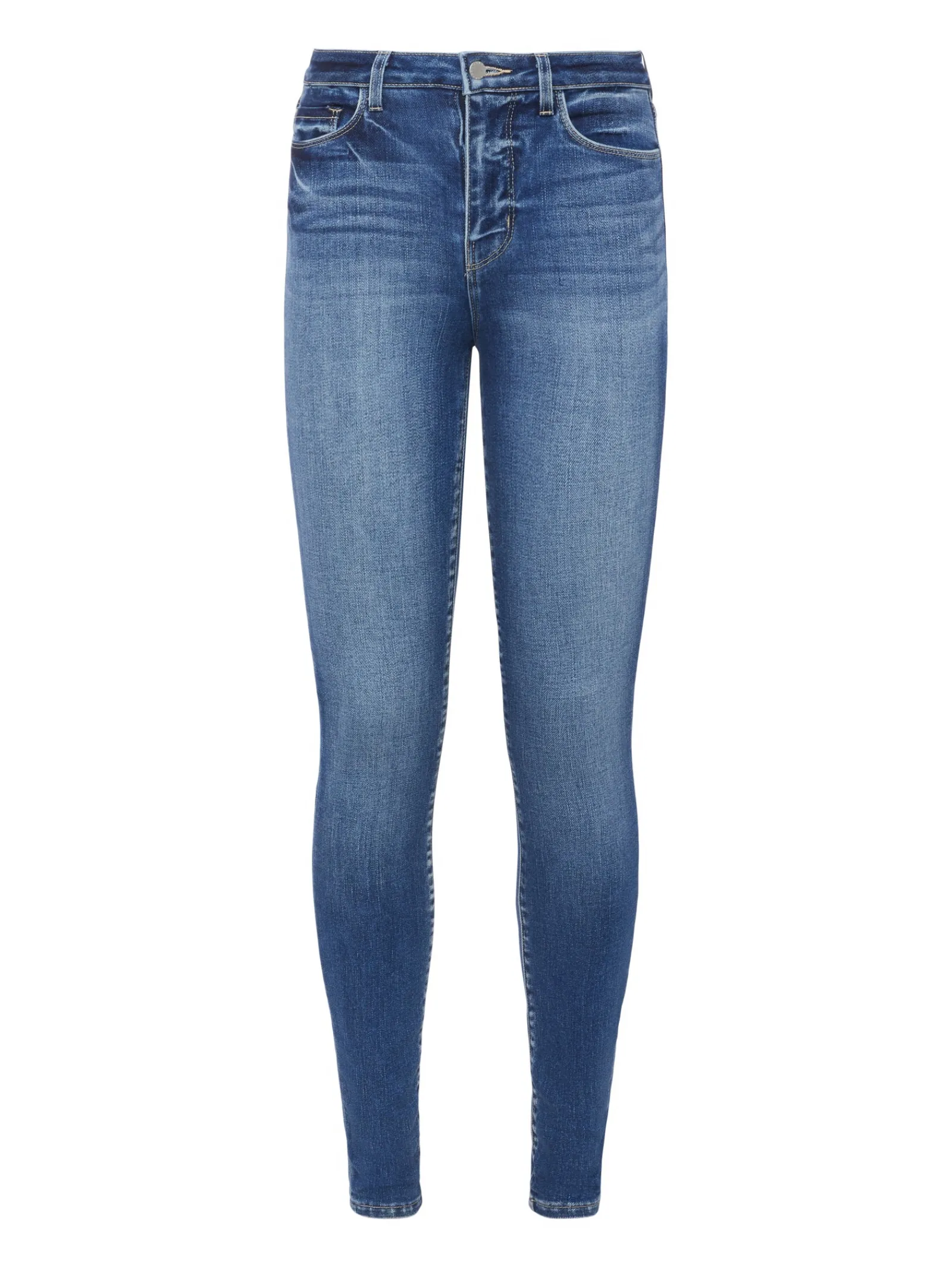 L'AGENCE Skinny|Aged Denim|Monique Skinny Jean Cambridge