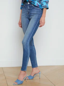 L'AGENCE Spring Collection|Skinny|Monique Skinny Jean Laguna