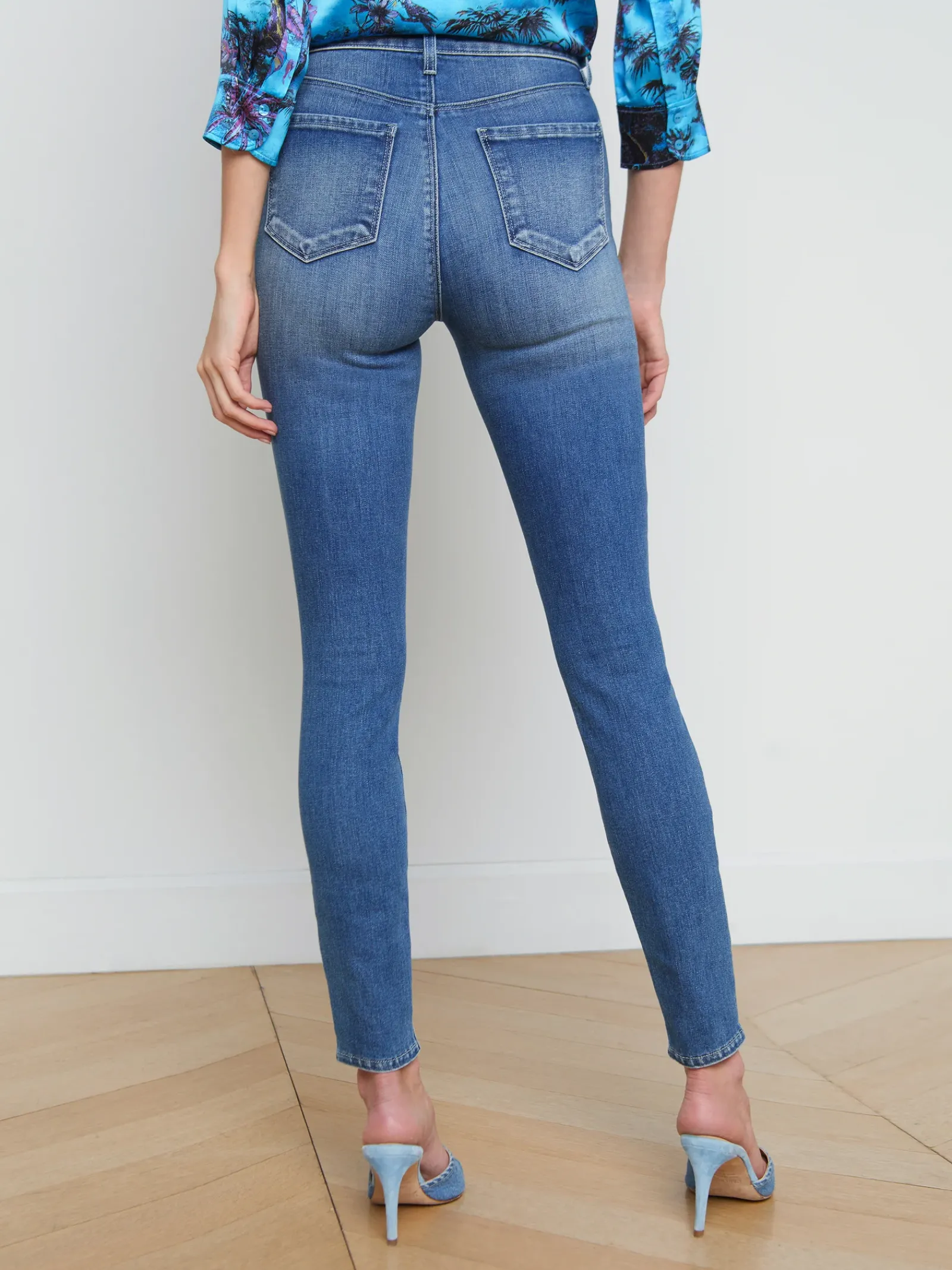 L'AGENCE Spring Collection|Skinny|Monique Skinny Jean Laguna