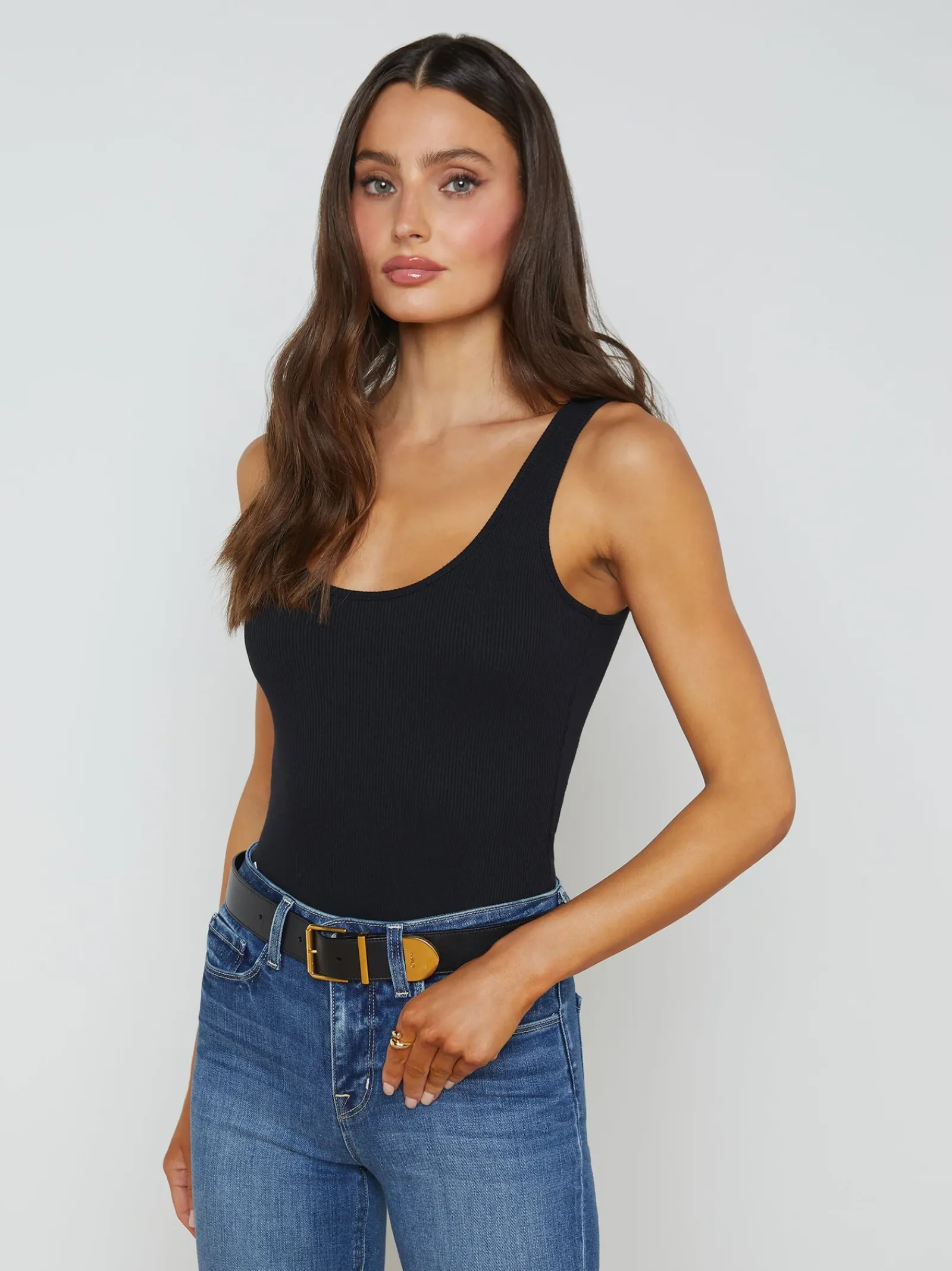 L'AGENCE All Things Black|Blouses & Tops|Nica Bodysuit Black