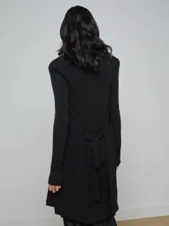 L'AGENCE All Things Black|Back in Stock|Noe Double-Breasted Cardigan Black