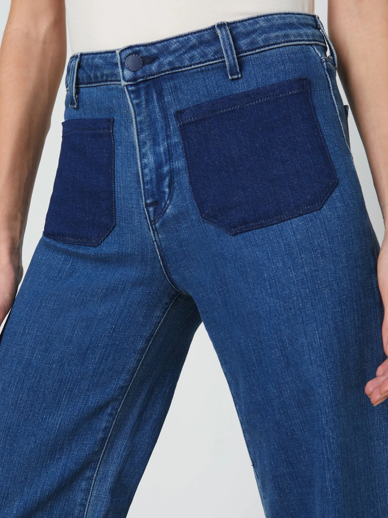 L'AGENCE Spring Collection|Nolan Patch Pocket Jean Dorsey
