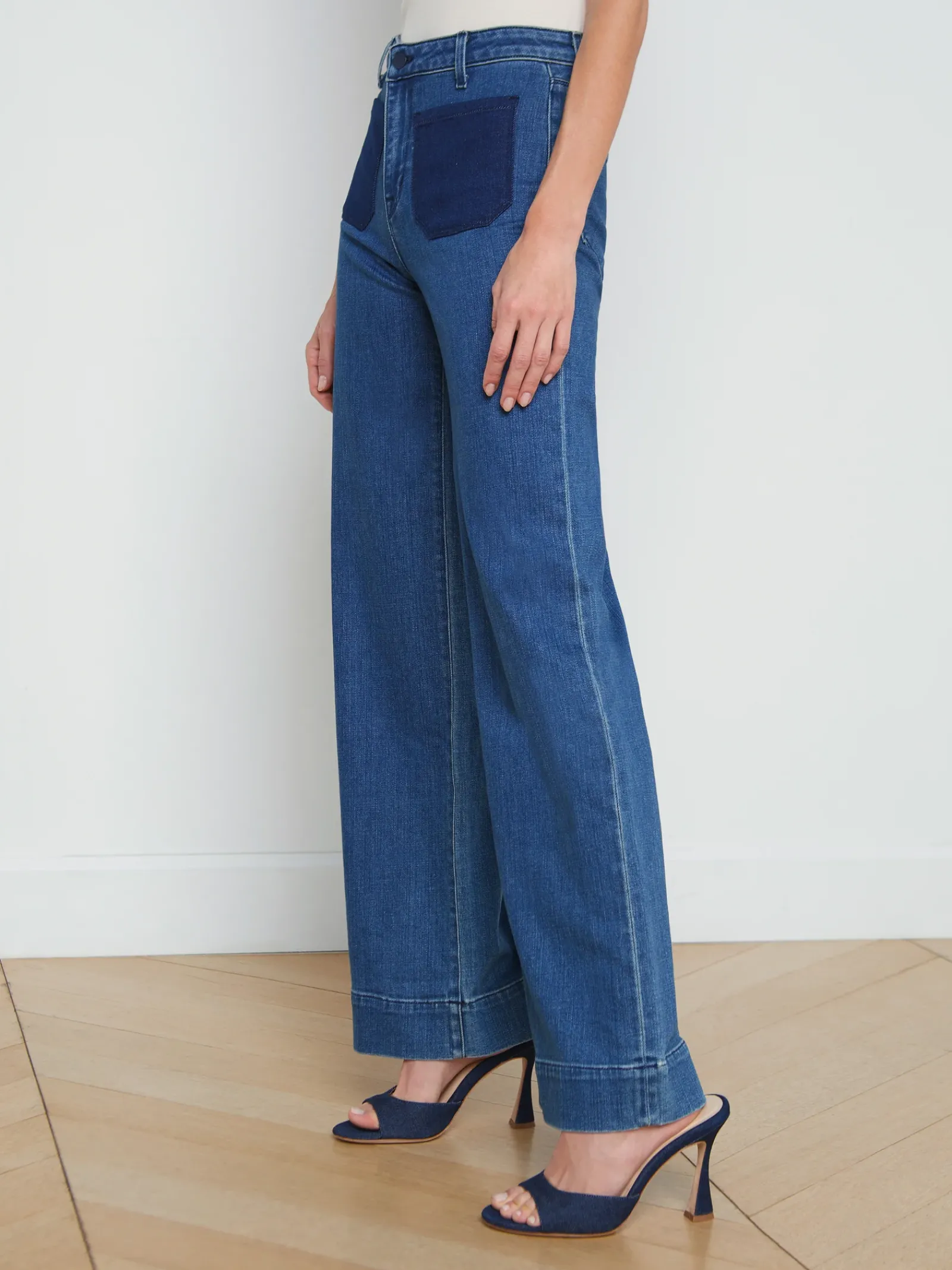 L'AGENCE Spring Collection|Nolan Patch Pocket Jean Dorsey