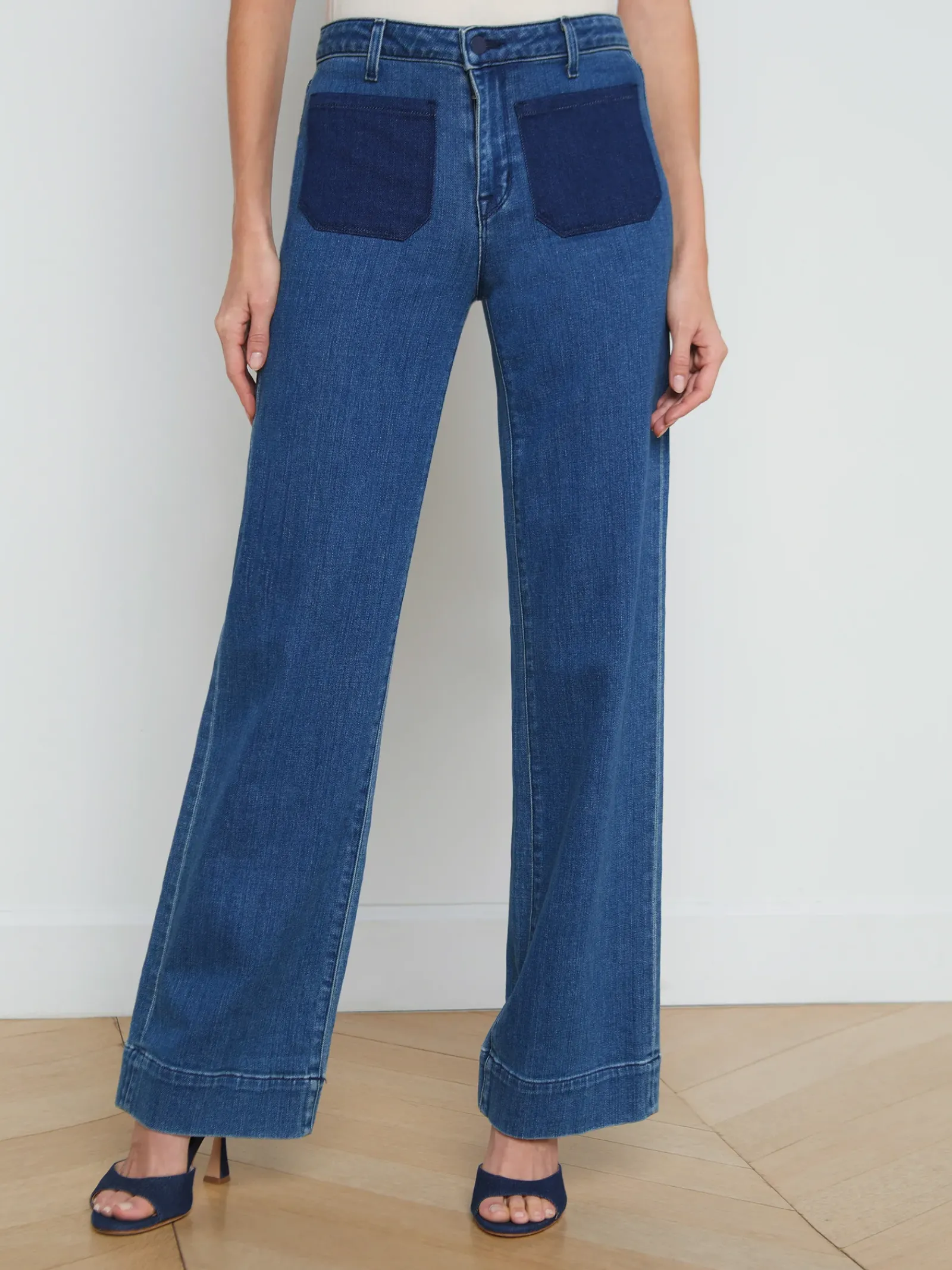 L'AGENCE Spring Collection|Nolan Patch Pocket Jean Dorsey