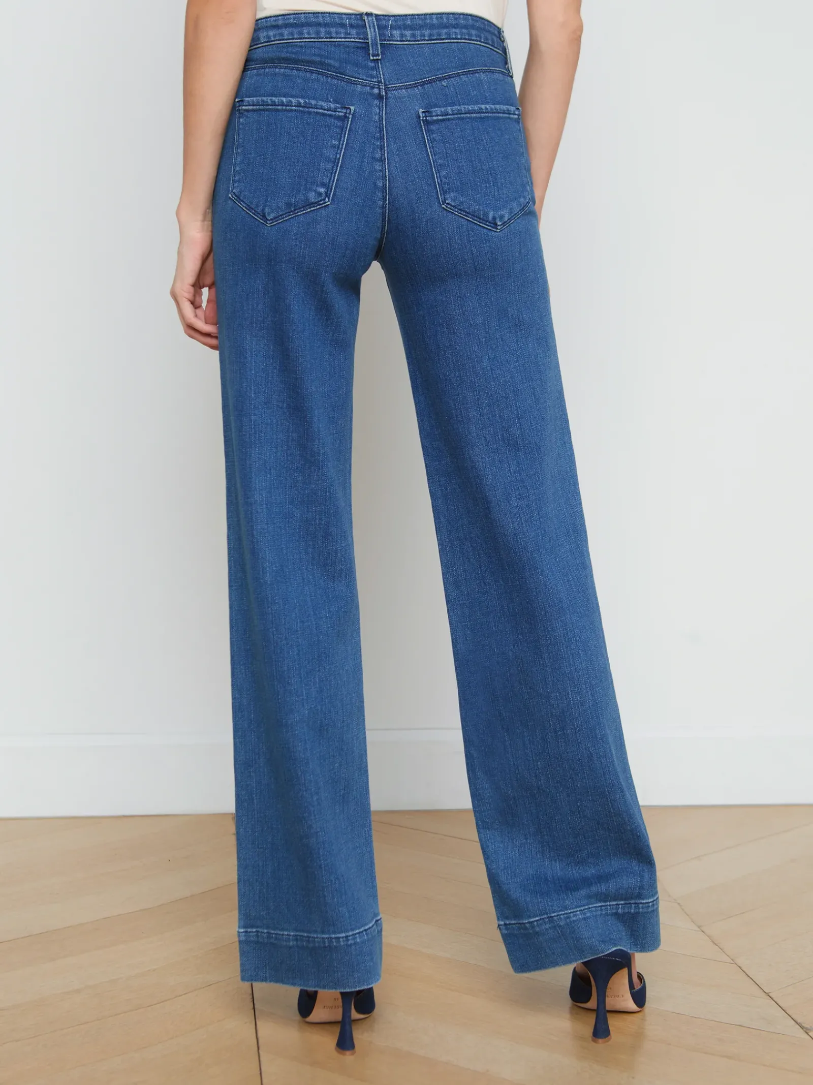 L'AGENCE Spring Collection|Nolan Patch Pocket Jean Dorsey