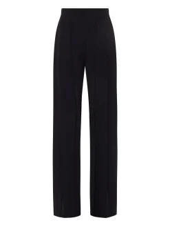 L'AGENCE All Things Black|Spring Collection|Nova Pleated Wide-Leg Pant Black